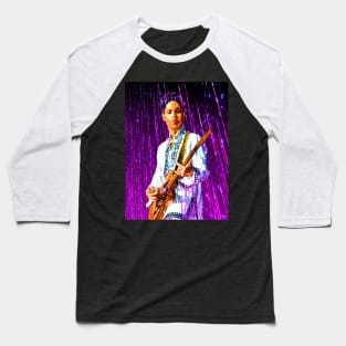 Purple Rain Painting Baseball T-Shirt